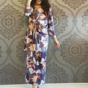 ASOS white 100% silk dress